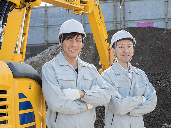 社員の人柄も自慢です